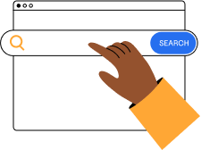 Search doctor input illustration
